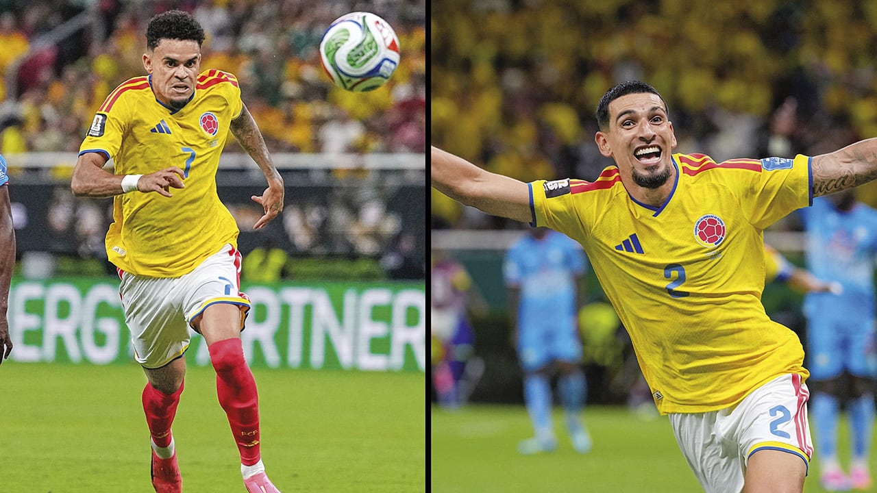 Daniel Muñoz, con dos goles y un gran despliegue, ha sido uno de los jugadores más relevantes en este Mundial. Lucho Díaz busca refrendar su calidad en los partidos que vienen.
