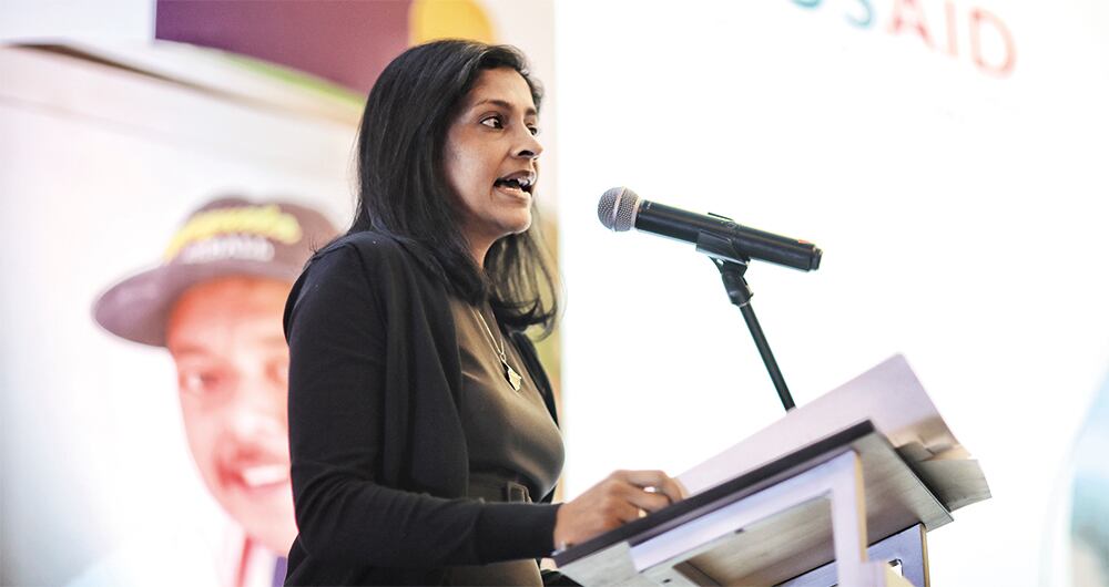 Anu Rajaraman, directora de Usaid Colombia. 