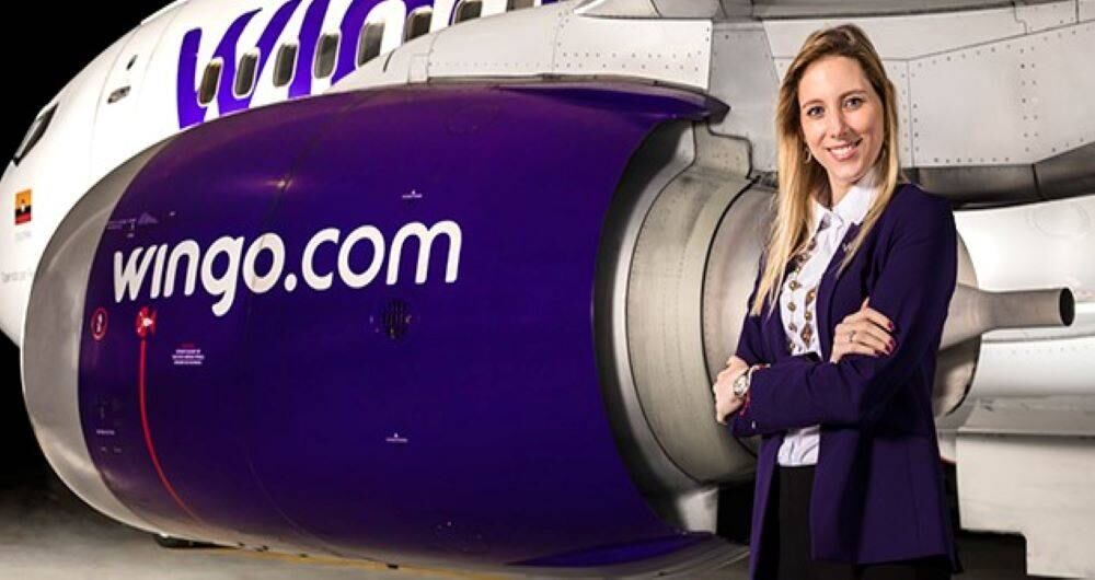 Carolina Cortizo, directora general de Wingo