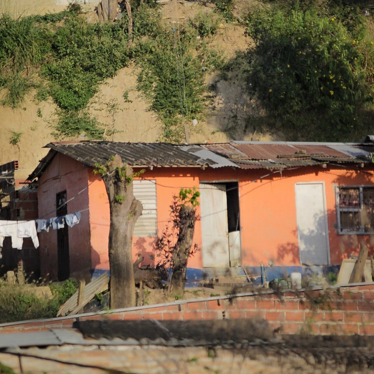 Casa en las faldas del cerro de la Popa
