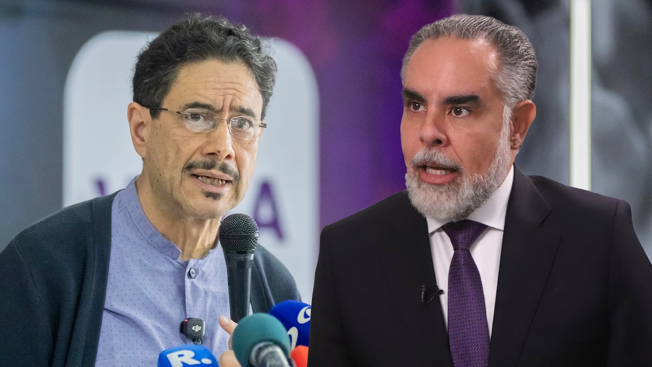 Iván Cepeda y Armando Benedetti.