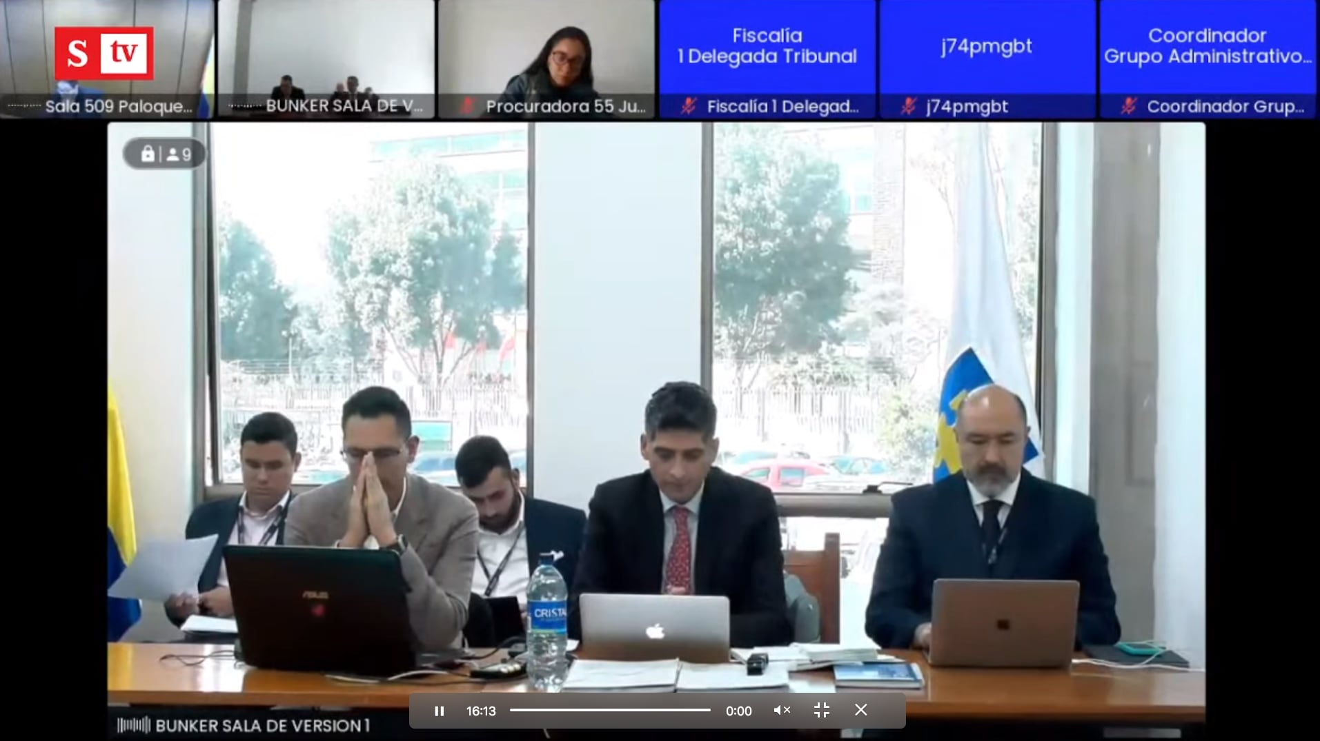 Audiencia de legalización de captura de Nicolás Petro