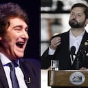 Javier Milei, nuevo presidente de Argentina y Gabriel Boric, presidente de Chile.