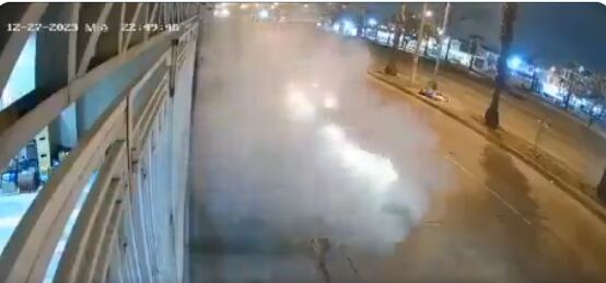 La explosión ocurrió de manera repentina cuando el sujeto aún tenía el artefacto en sus manos.