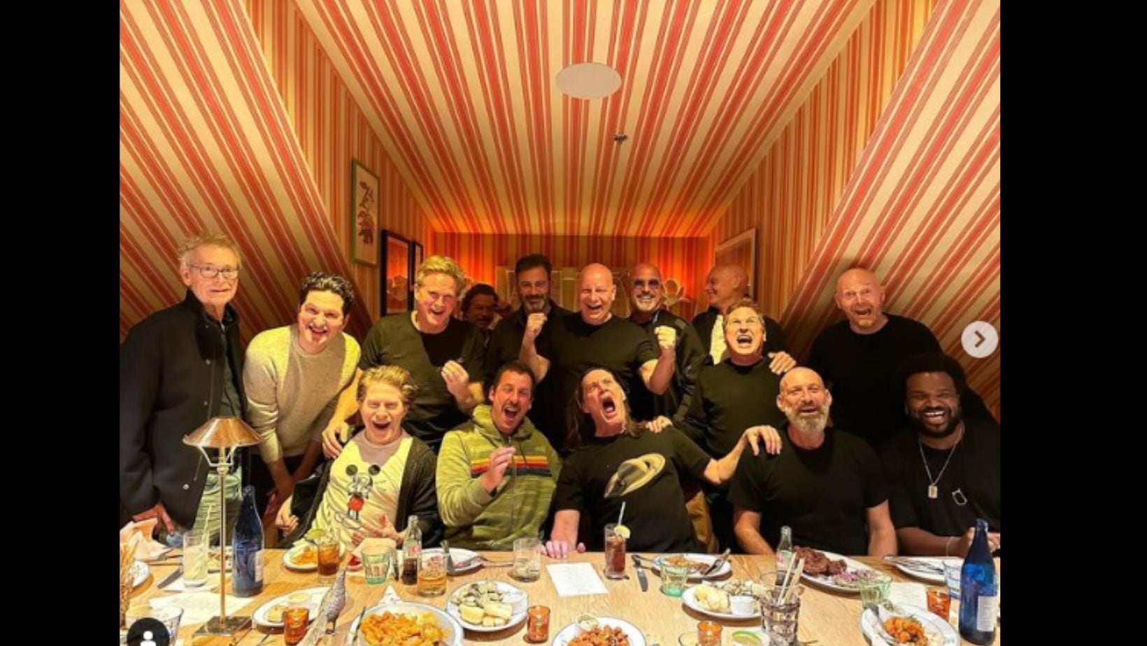La foto de Jim Carrey con los grandes del humor por su cumpleaños 62
Foto: Instagram @therealjeffreyross