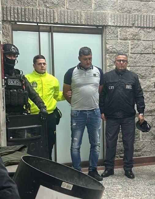 Simeón Pérez Marroquín, alias El Viejo, capturado por el magnicidio de Miguel Uribe Turbay.