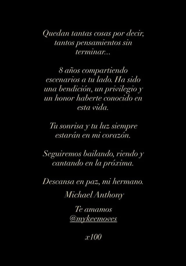 Palabras de Raw Alejandro