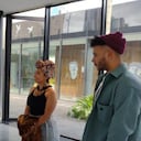 Museo itinerante, creado por la Asociación de Mujeres Afro por la Paz.