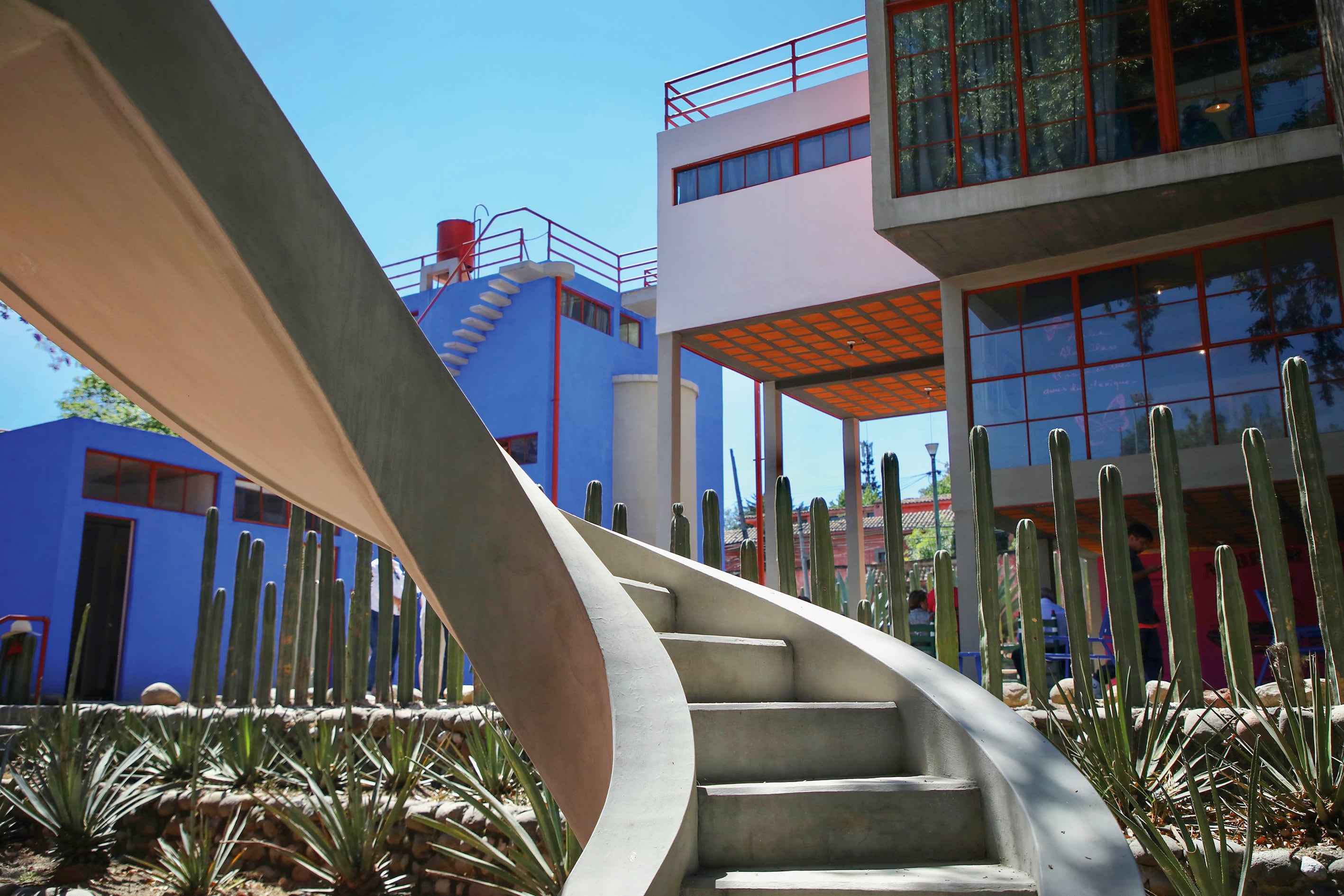 Museo Casa Estudio Diego Rivera y Frida Kahlo en San Ángel, México.