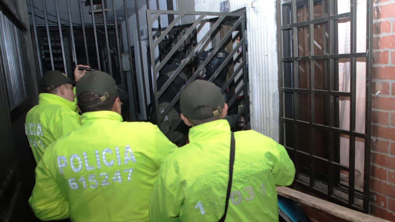 Megaoperativo de la Policía en Cali deja doce capturados