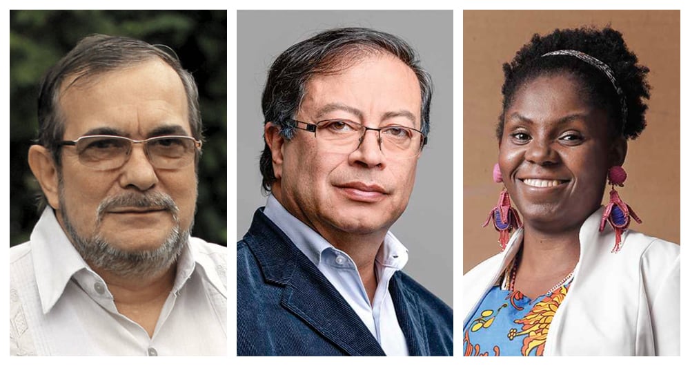 Timochenko respaldó a Petro y a Francia Márquez.