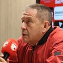 Eduardo Méndez asistió a la rueda de prensa en lugar de Harold Rivera