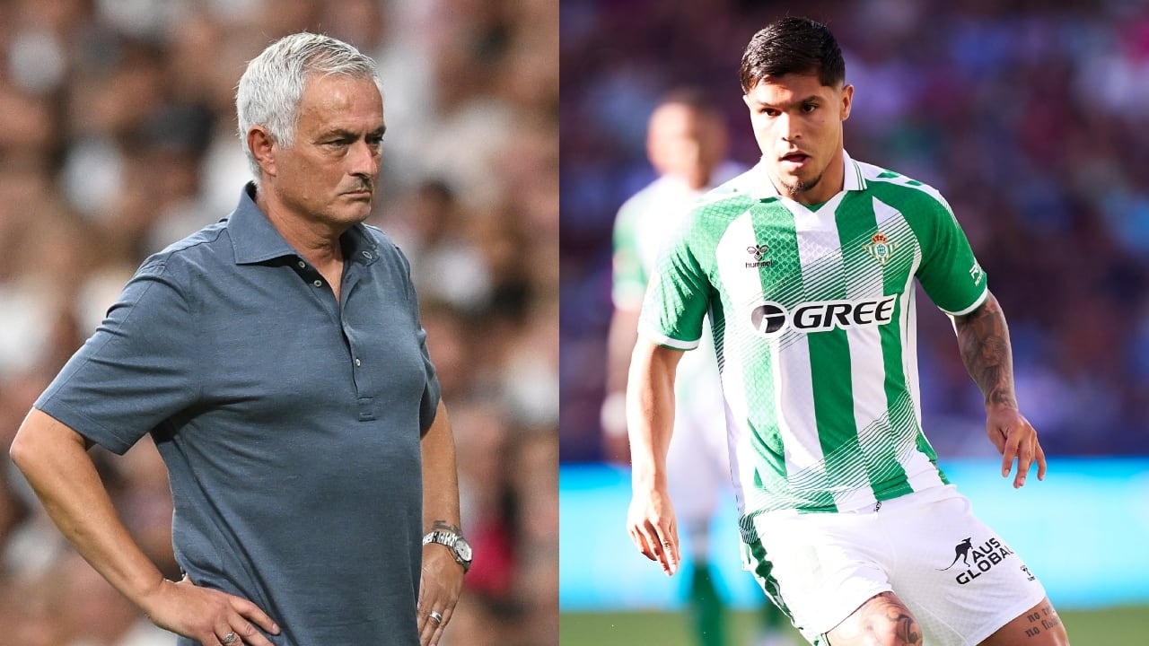 José Mourinho y Cucho Hernández se enfrentarán.