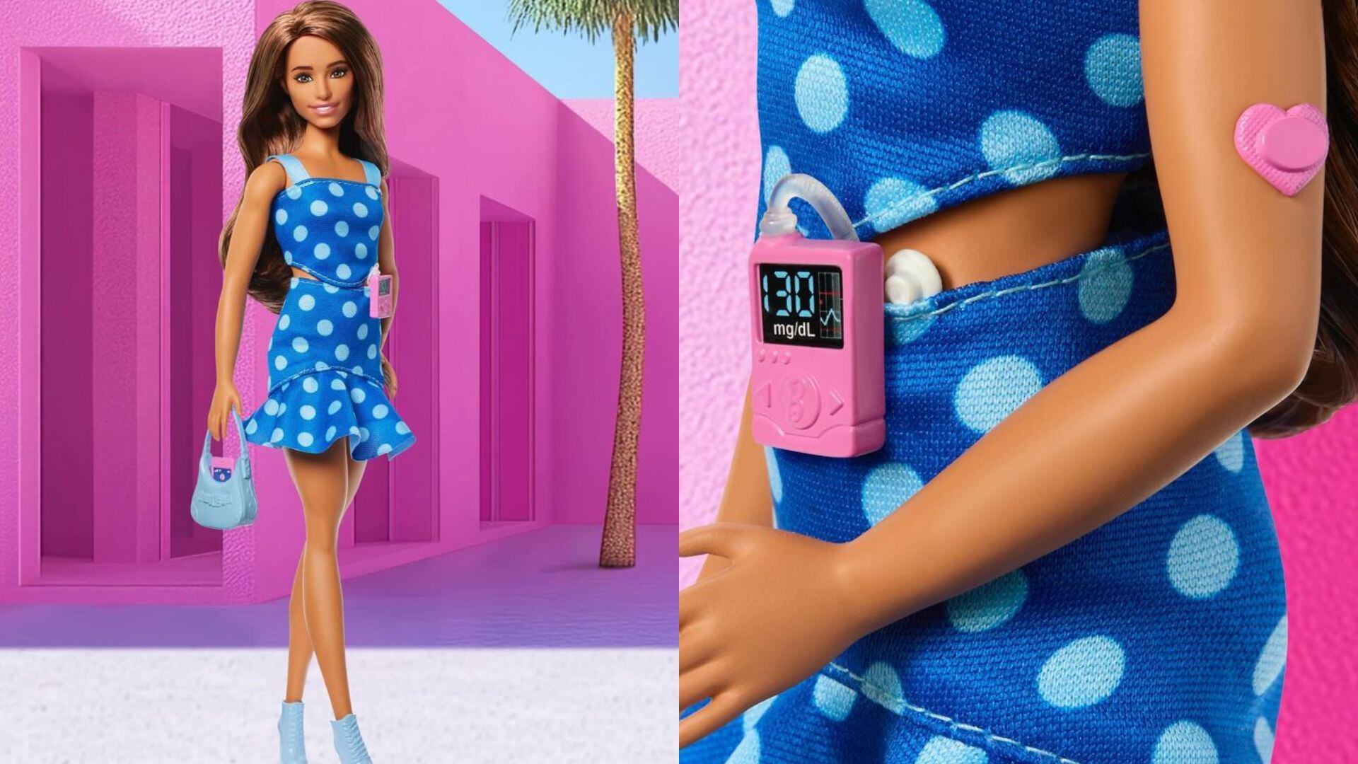 Barbie lanza su primera muñeca con diabetes tipo 1: así luce la muñeca