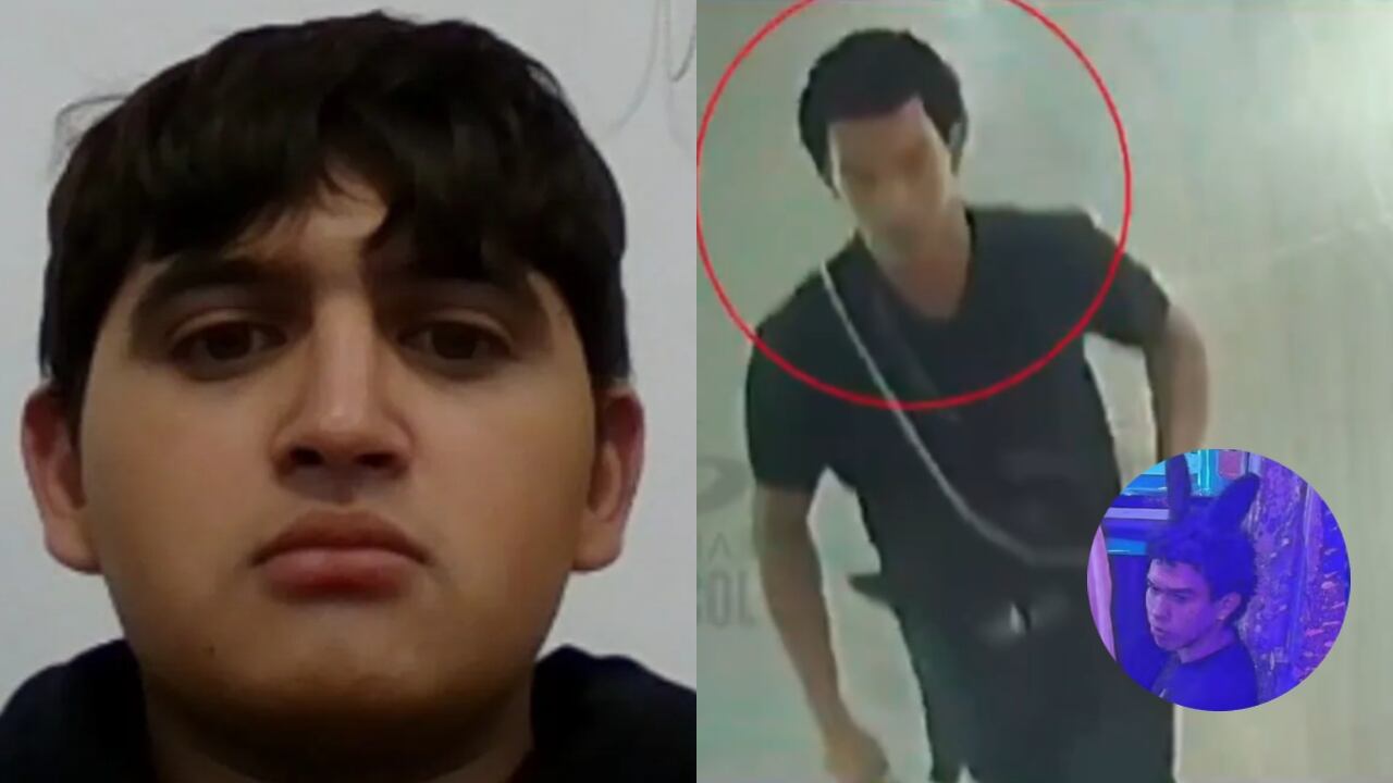 Jaime Esteban Moreno y uno de sus presuntos asesinos.