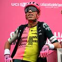TERNI, ITALY - MAY 13: Rigoberto Urán of Colombia and Team EF Education-EasyPost prior to the 106th Giro d'Italia 2023, Stage 8 a 207km stage from Terni to Fossombrone / #UCIWT / on May 13, 2023 in Terni, Italy. (Photo by Stuart Franklin/Getty Images,)