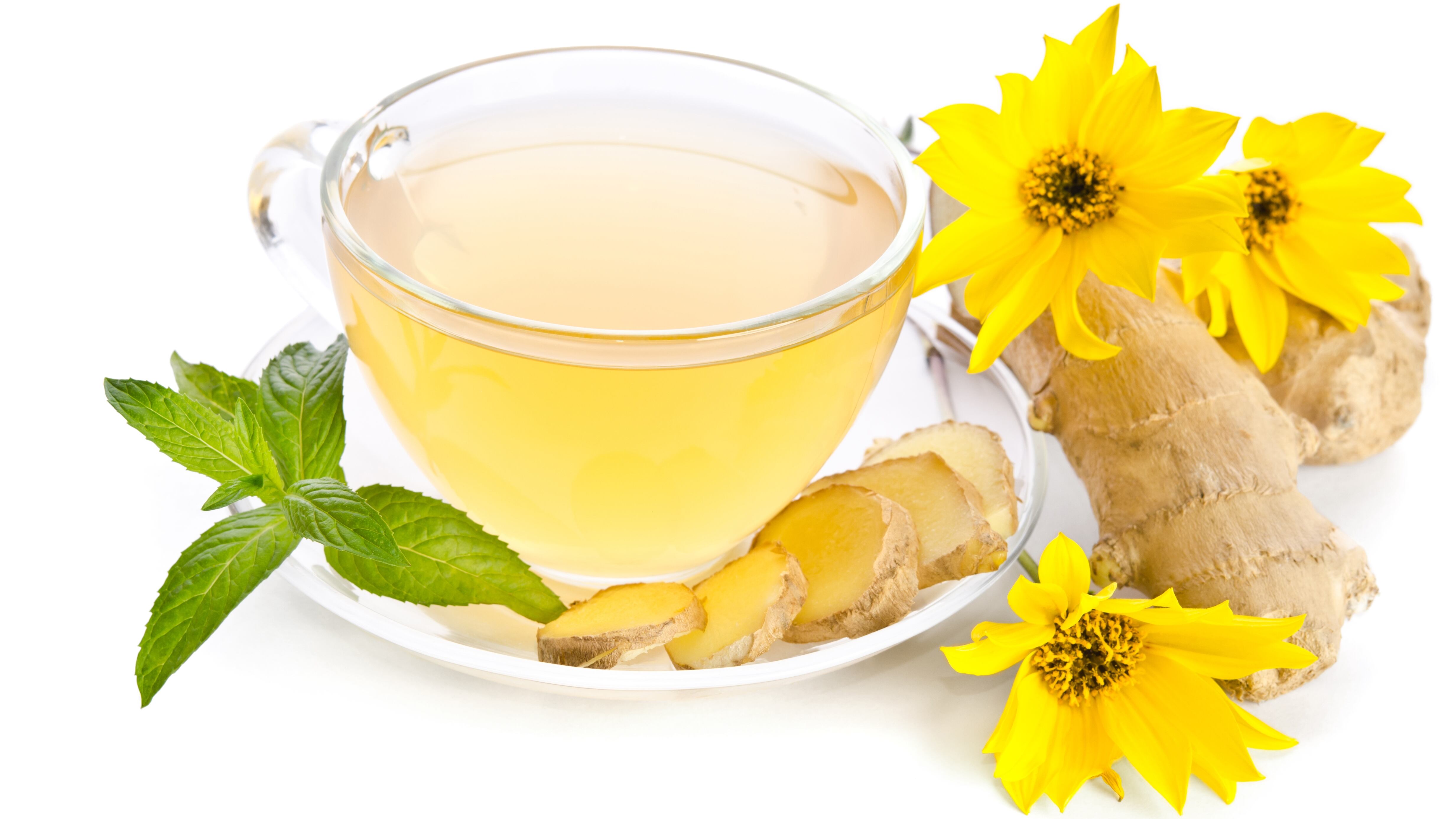 Manzanilla y jengibre