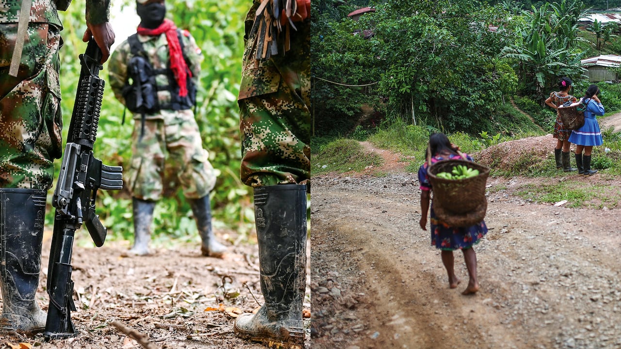 Los grupos armados ven a las niñas como un objeto.