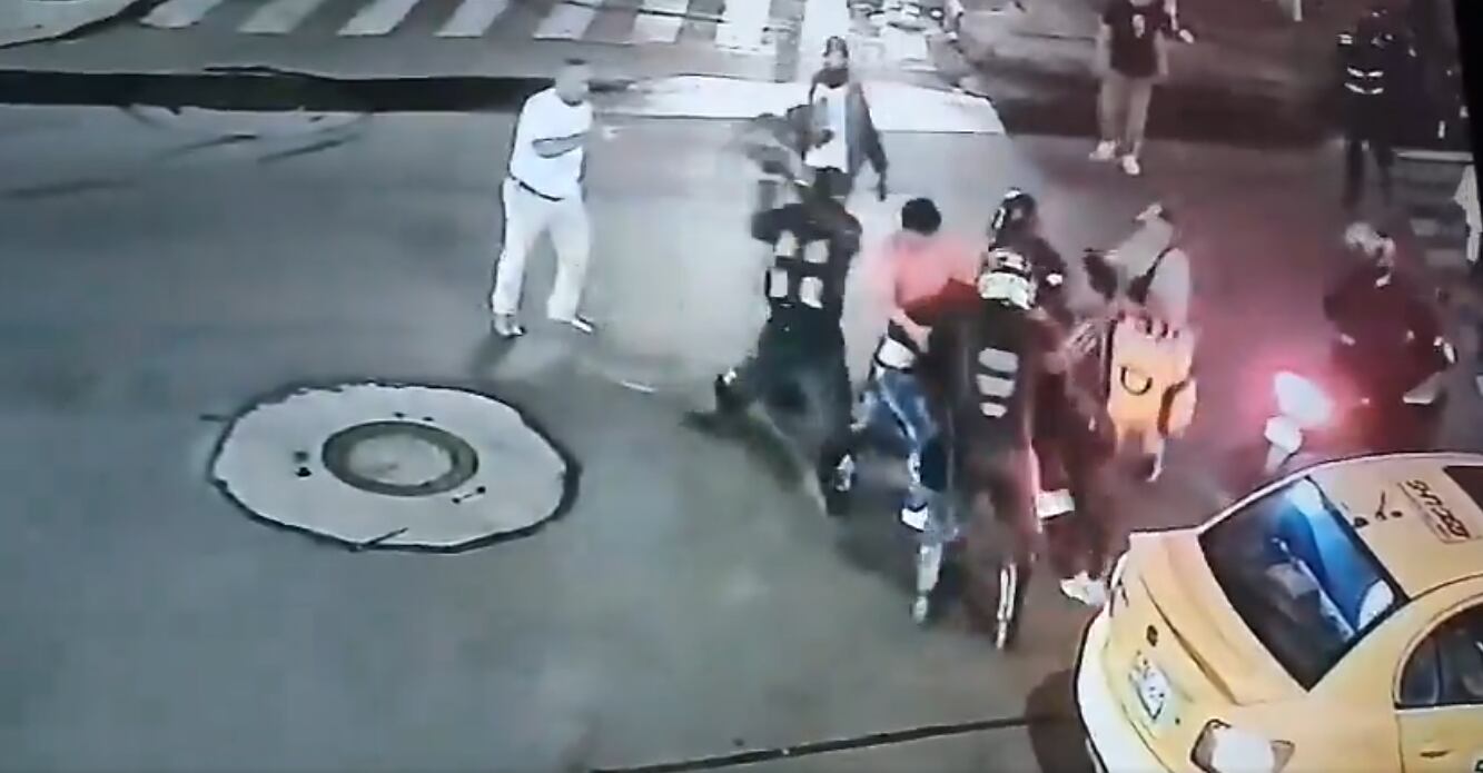 Los vigilantes lograron capturar a dos de los ladrones.