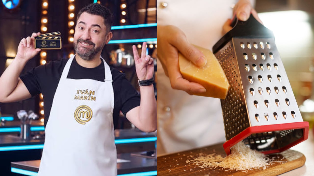 Iván Marín se cortó en medio del primer reto de 'MasterChef Celebrity 2026'.