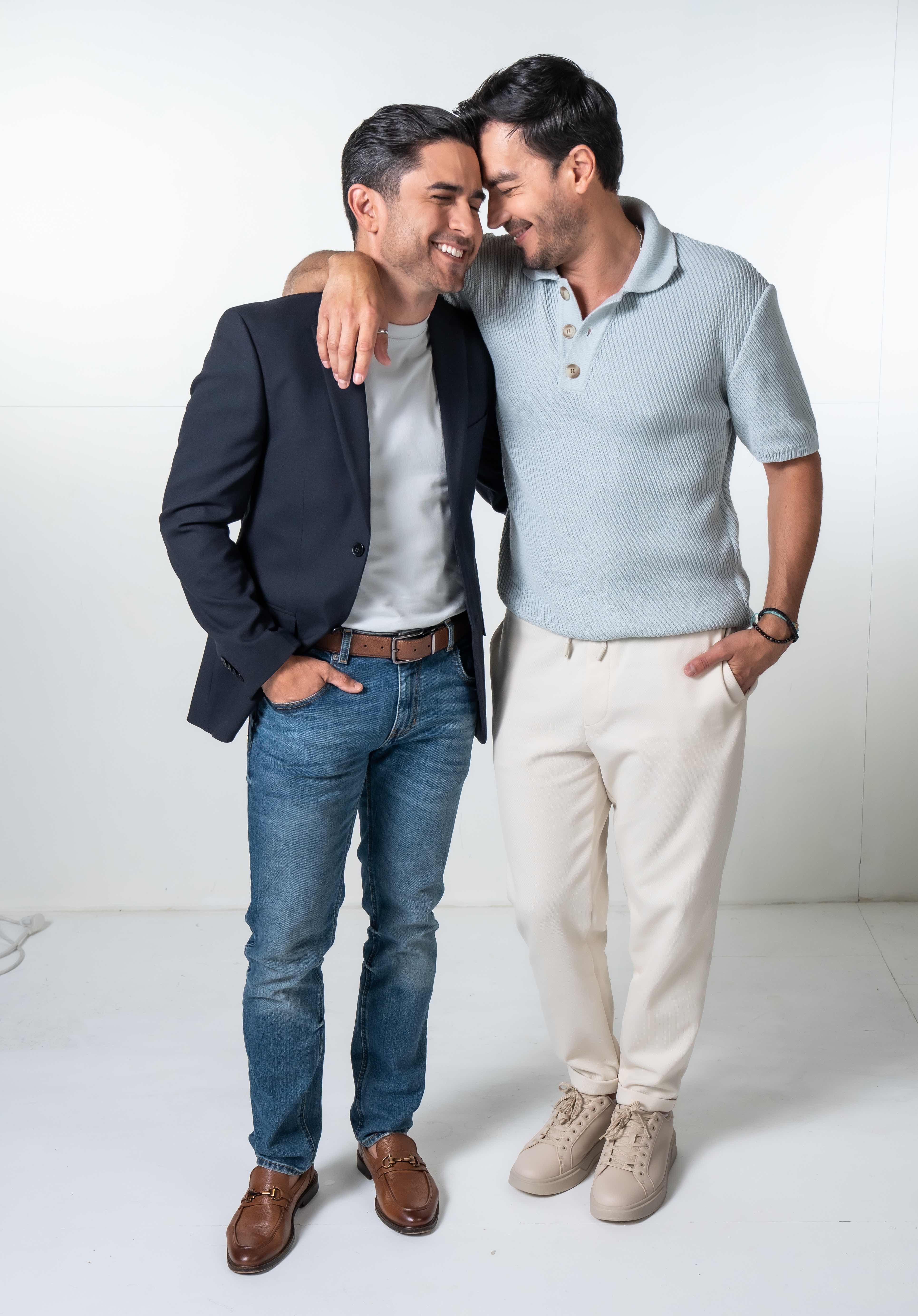 Marcos Carlos y Luciano D'Alessandro, Bruno y David en 'Padres'.