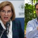 Margarita Cabello y Daniel Quintero