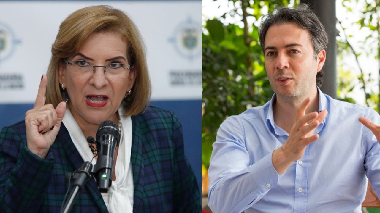 Margarita Cabello y Daniel Quintero