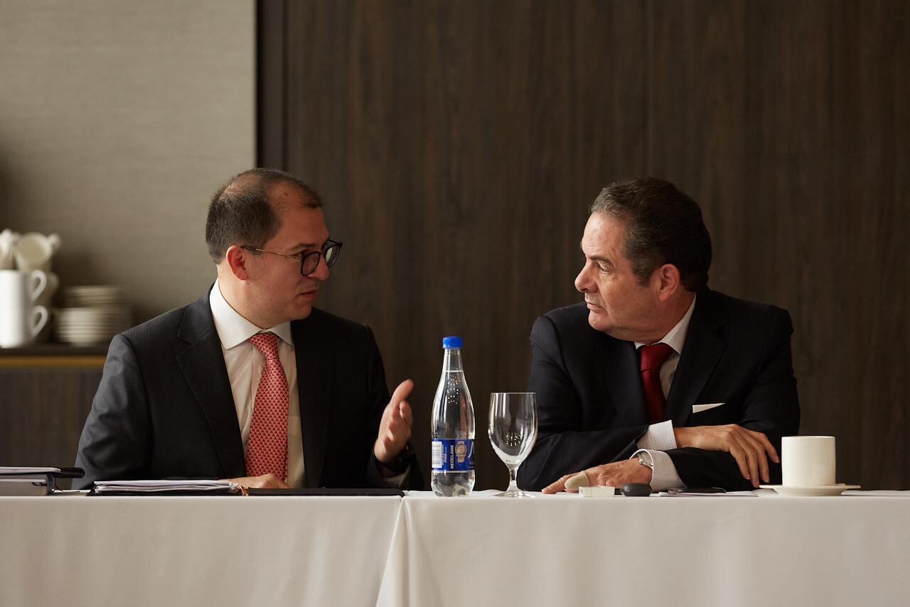 El fiscal General, Francisco Barbosa se reunió con los representantes de Cambio Radical.