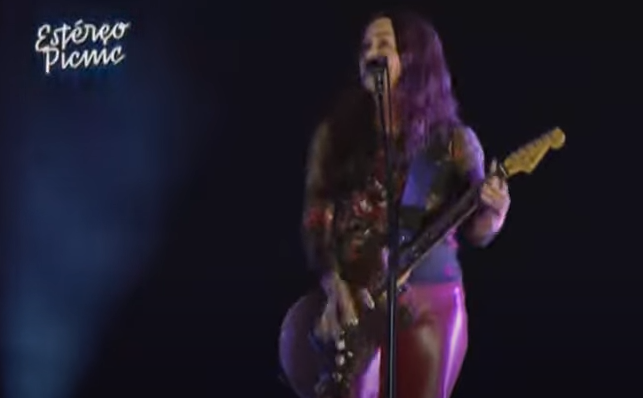 Alanis Morissette en el Festival Estéreo Picnic.