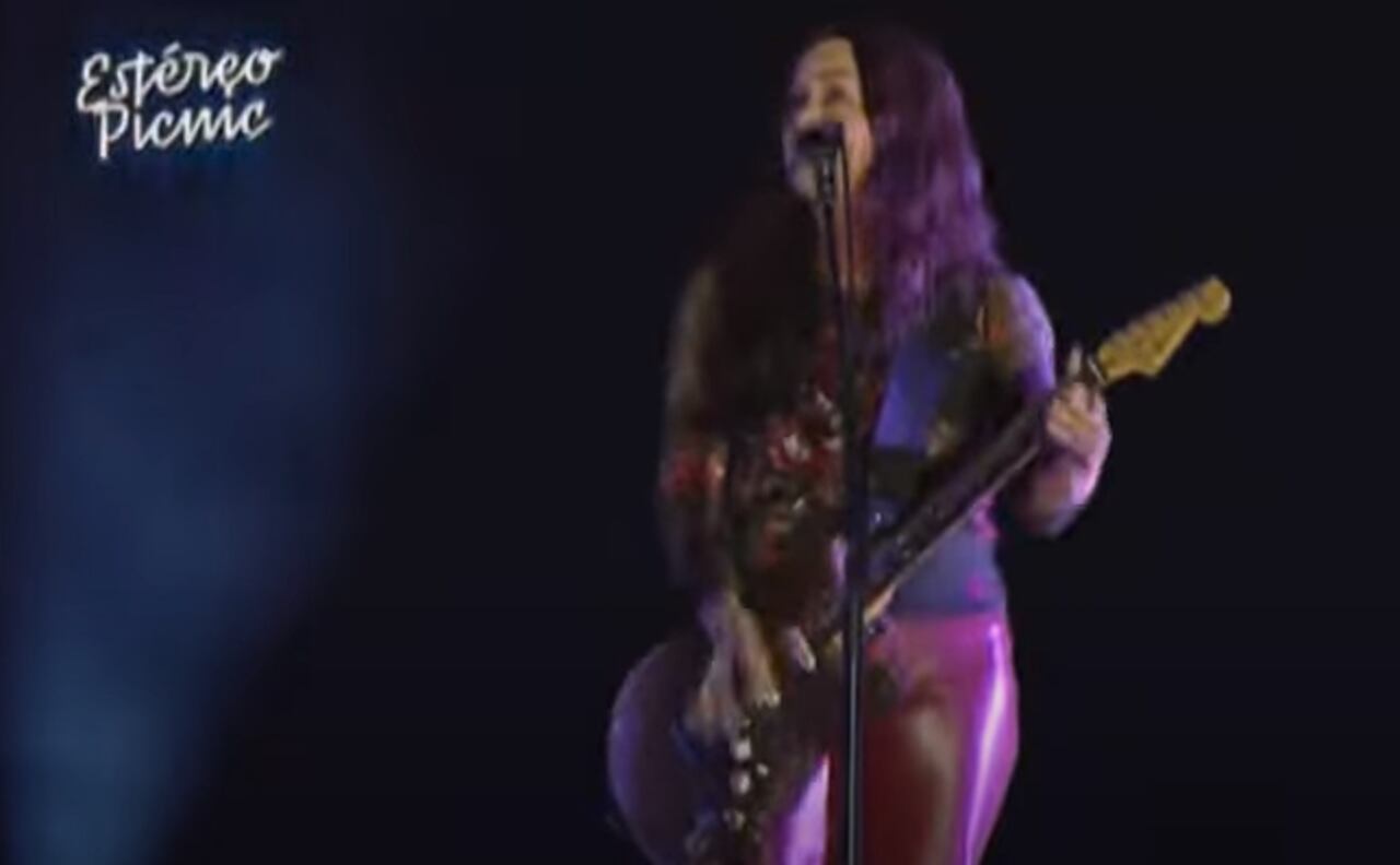 Alanis Morissette en el Festival Estéreo Picnic.