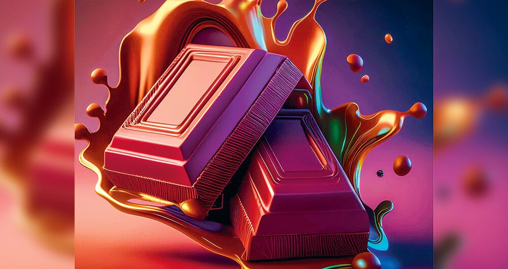 Porque pese a que el chocolate acompañe los desayunos colombianos, también las chocolatinas acompañan el postre.