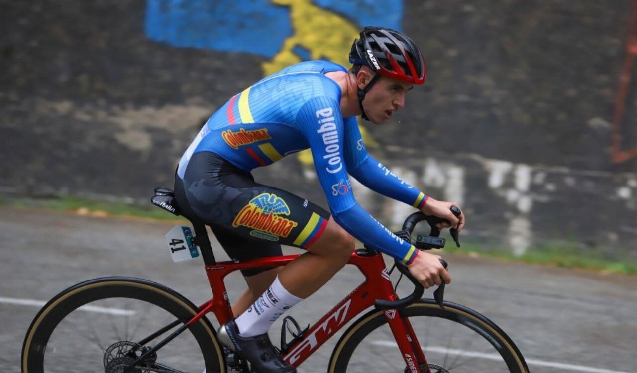 Germán Gómez, ciclista colombiano