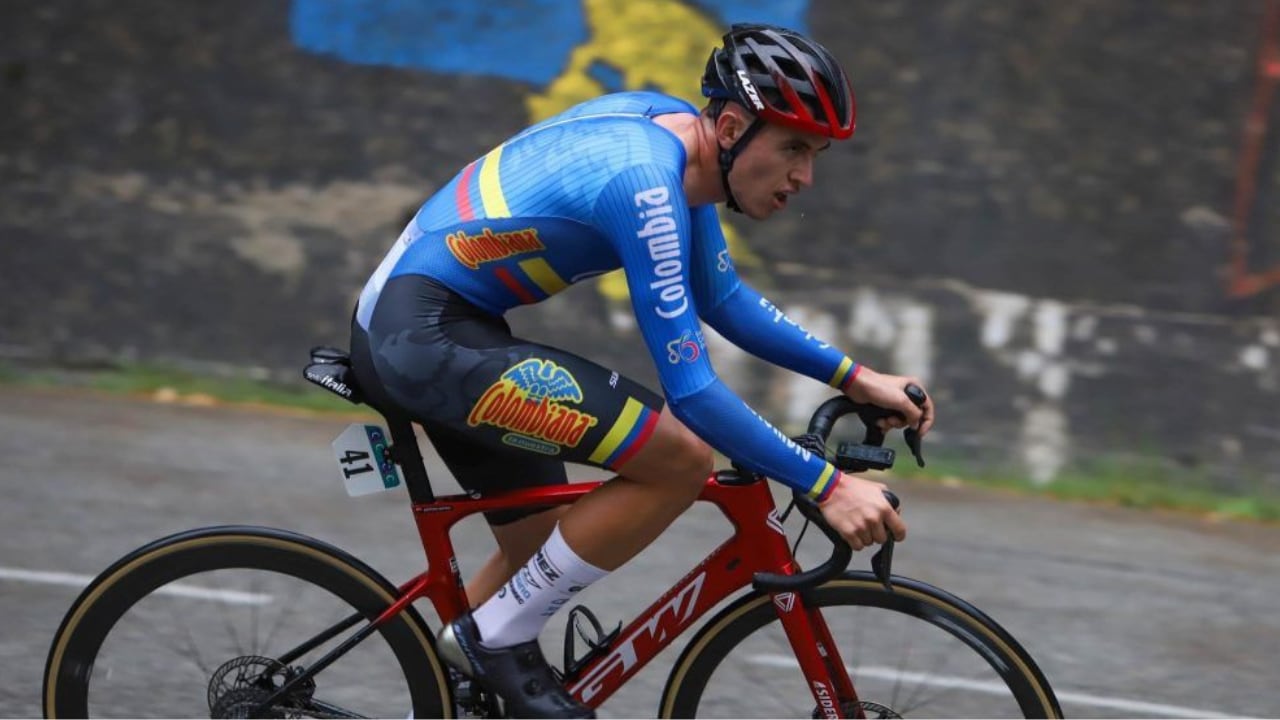 Germán Gómez, ciclista colombiano