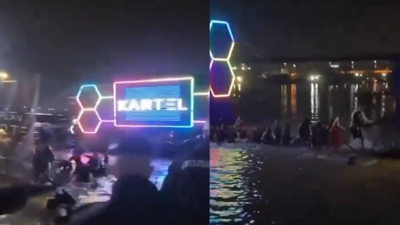Barco discoteca 'Kartel' se hundió con más de 100 personas en su interior.