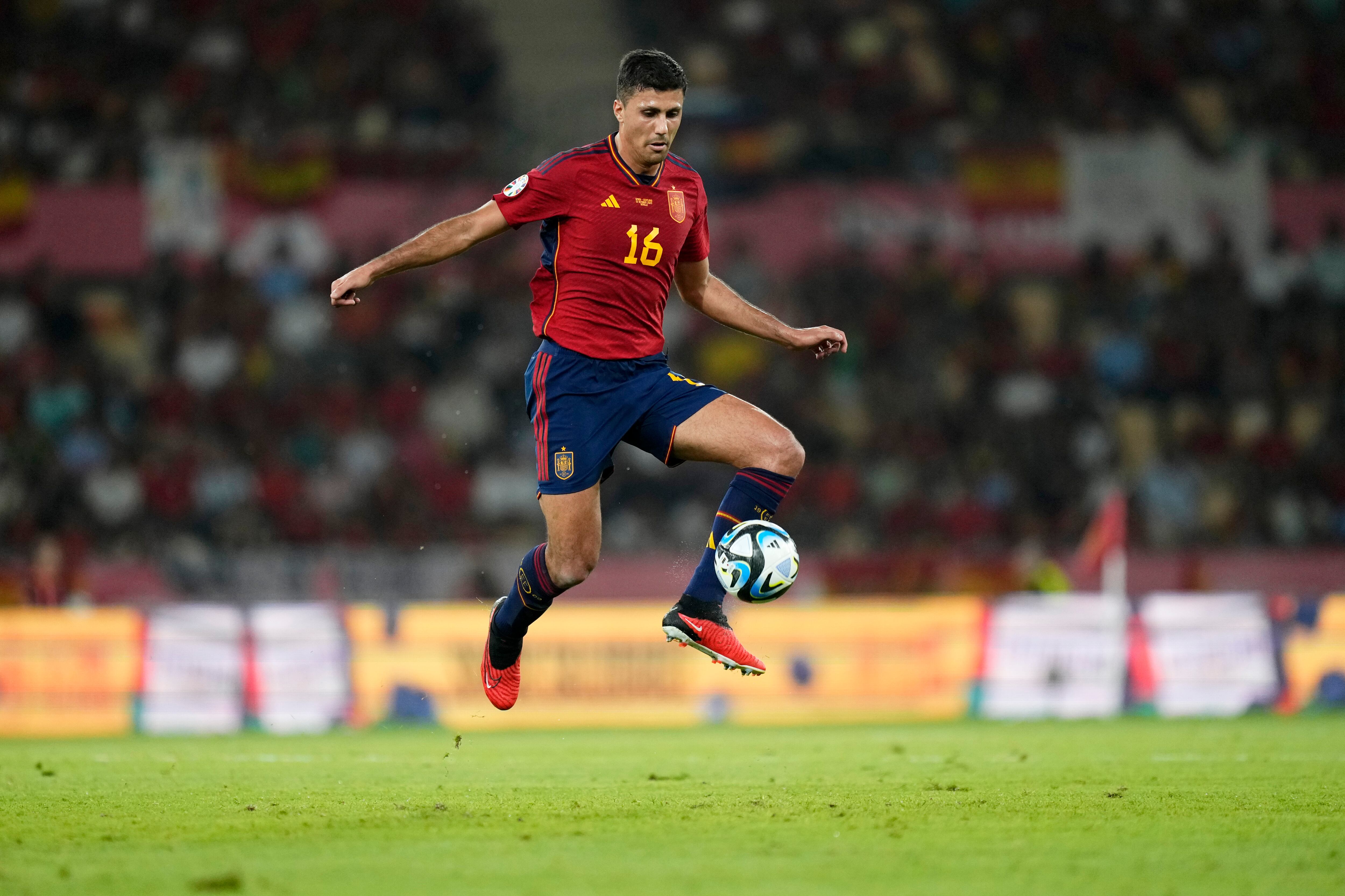 Rodri, futbolista español, lidera el ranking.