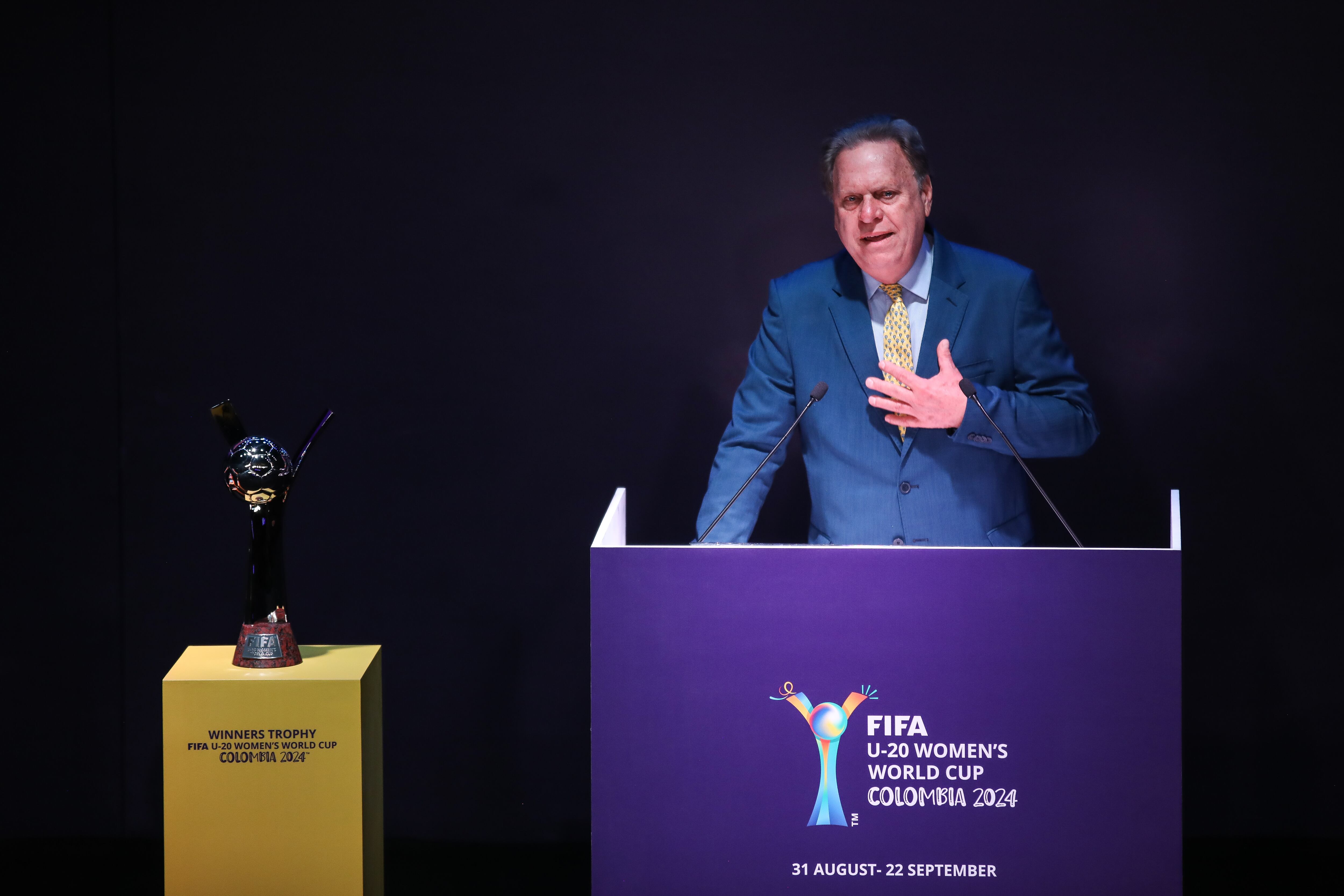 Sorteo Copa Mundial Femenina Sub-20 de la Fifa Colombia 2024