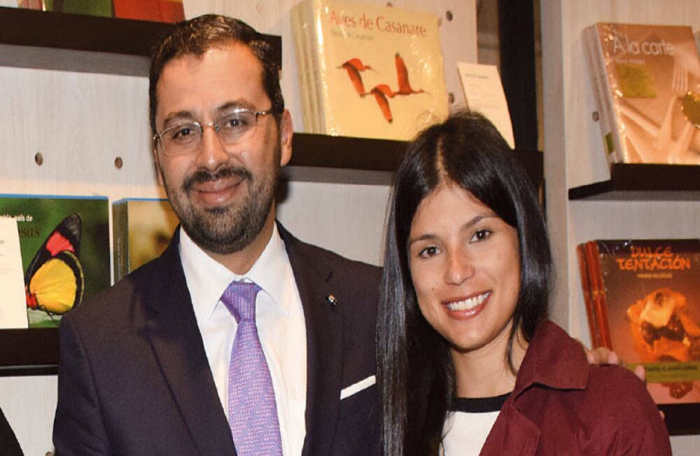 Víctor Maldonado y María Juliana Higuera.