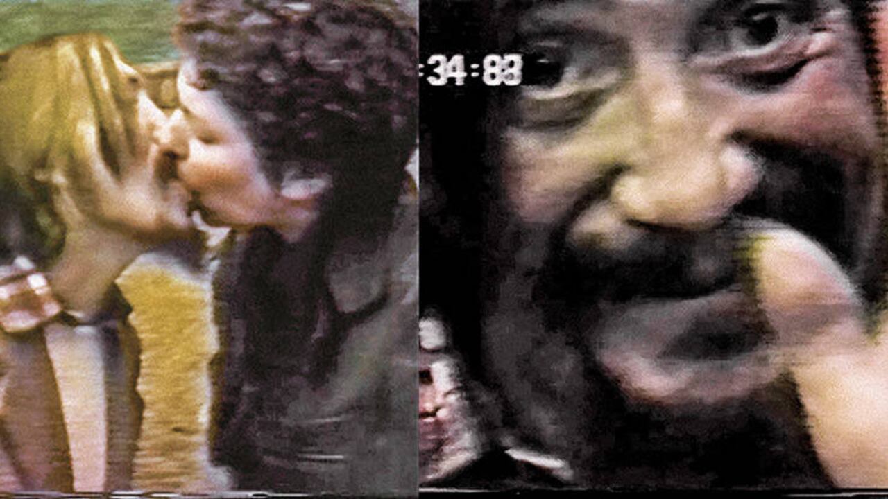 'Zonas de dolor II' (1981). Performance. Videografía de Lotty Rosenfeld. Cortesía de Diamela Eltit y Lotty Rosenfeld.