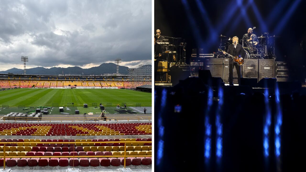 Estadio El Campín tras el concierto de Paul McCartney
