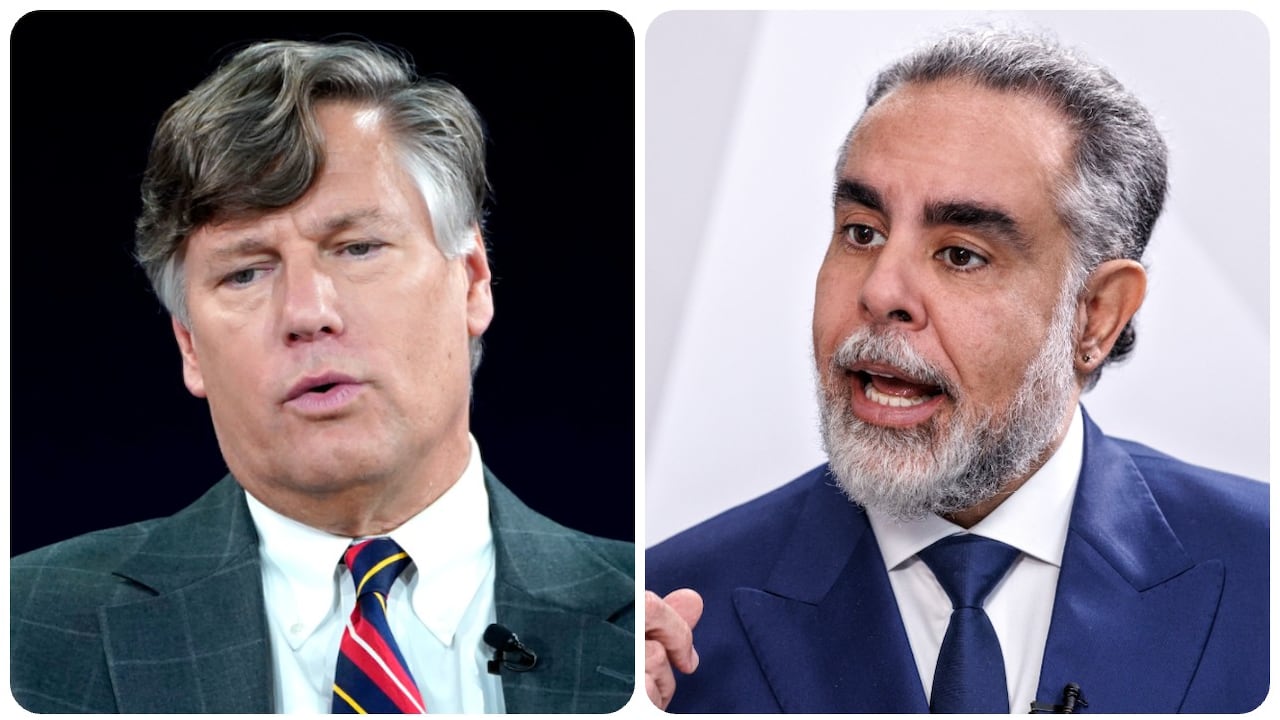 Christopher Landau y Armando Benedetti.