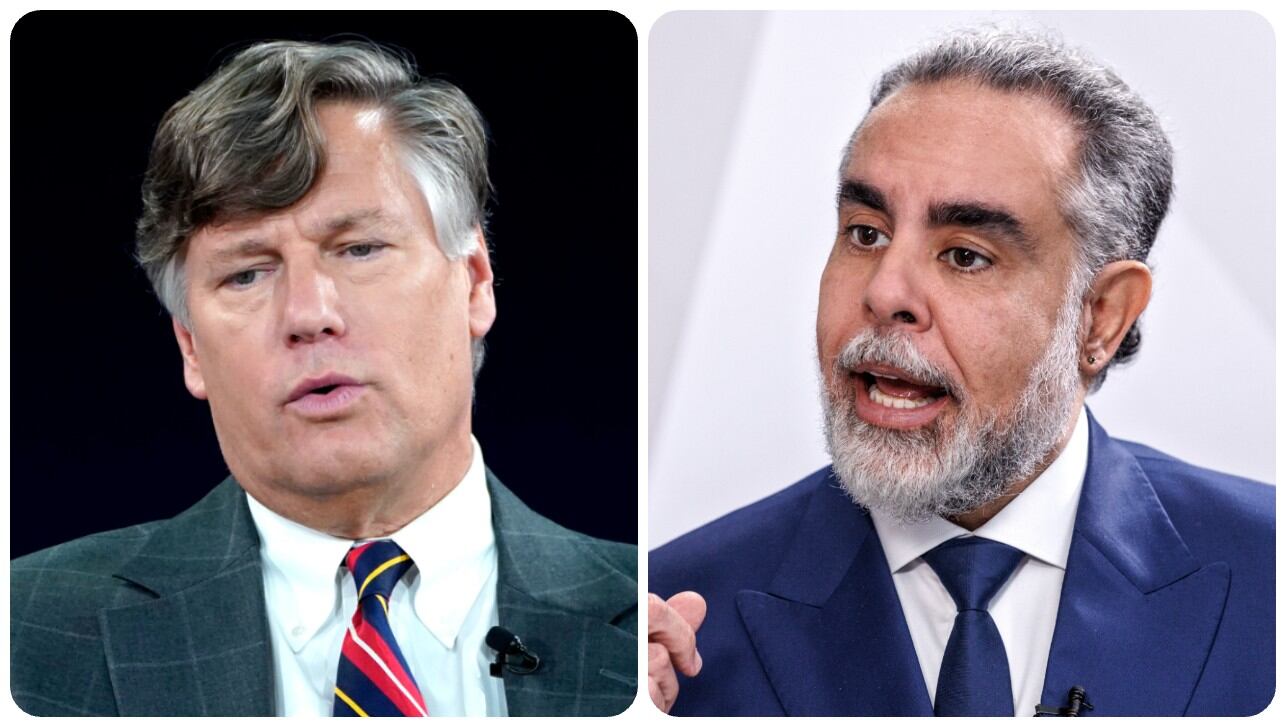 Christopher Landau y Armando Benedetti.