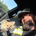 René Silva, dueño de los perros.