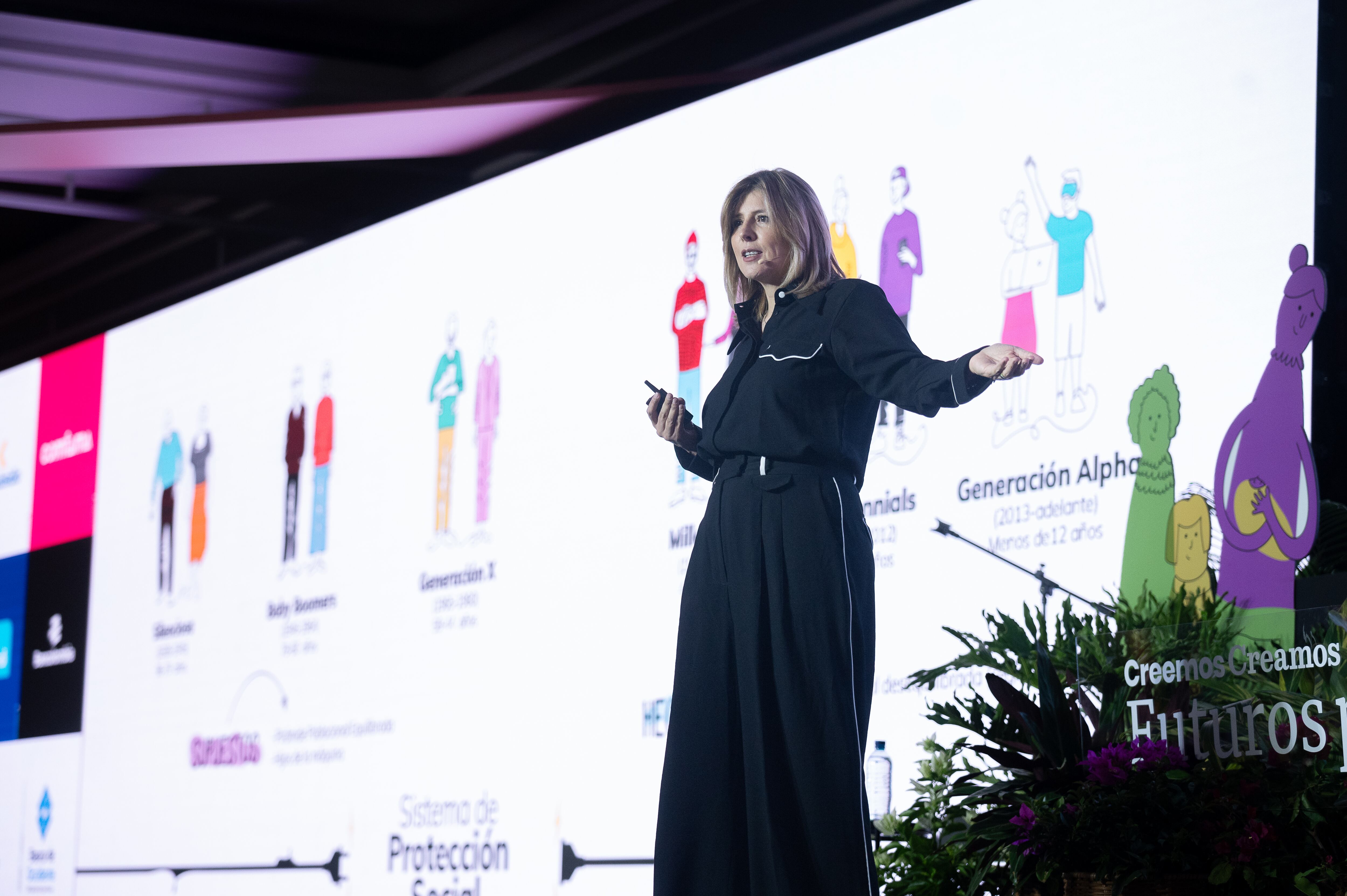 Presidenta ejecutiva de Asocajas, Adriana María Guillén.