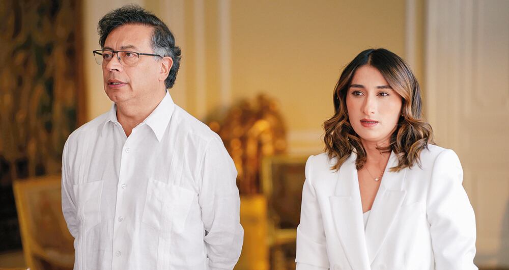 Laura Sarabia fue posesionada como canciller a finales de enero.