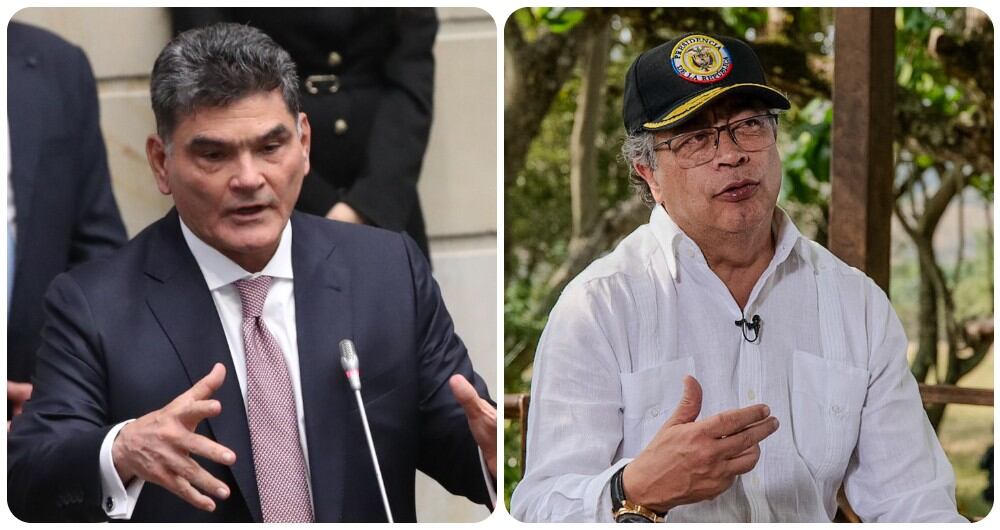 Gregorio Eljach y Gustavo Petro.