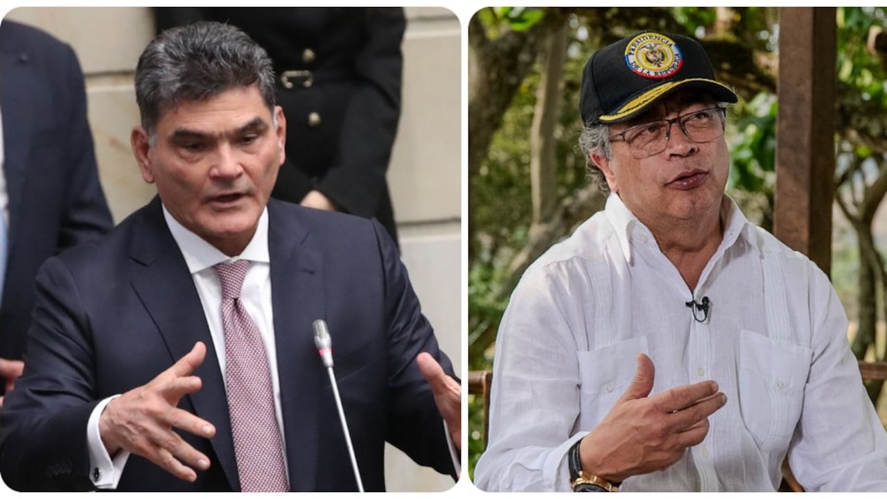 Gregorio Eljach y Gustavo Petro.