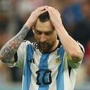 Soccer Football - FIFA World Cup Qatar 2022 - Semi Final - Argentina v Croatia - Lusail Stadium, Lusail, Qatar - December 13, 2022 Argentina's Lionel Messi reacts REUTERS/Lee Smith