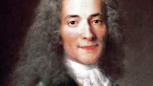 Atelier de Nicolas de Largillière portrait de Voltaire. verso: Fr. de Voltaire, peint par Largillierre en 1728, donné à la marquise de Villette en 1778