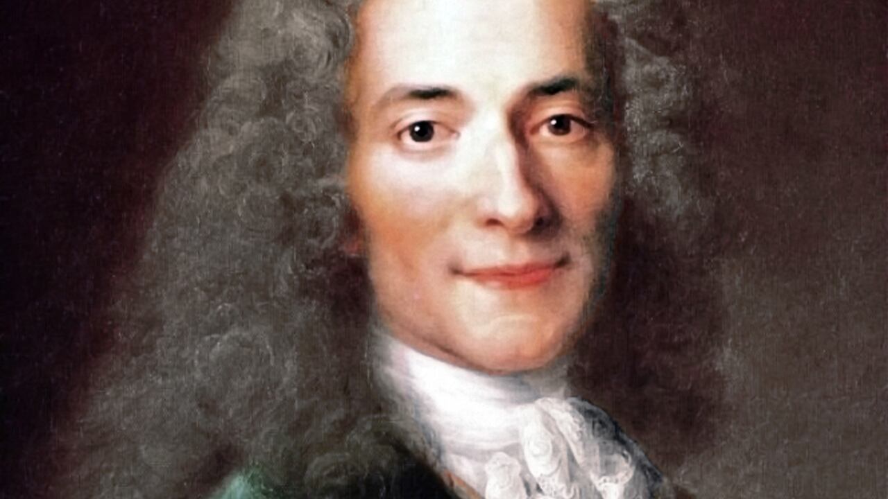 Atelier de Nicolas de Largillière portrait de Voltaire. verso: Fr. de Voltaire, peint par Largillierre en 1728, donné à la marquise de Villette en 1778