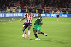 Junior y Atlético Nacional empataron a un gol en Barranquilla.
